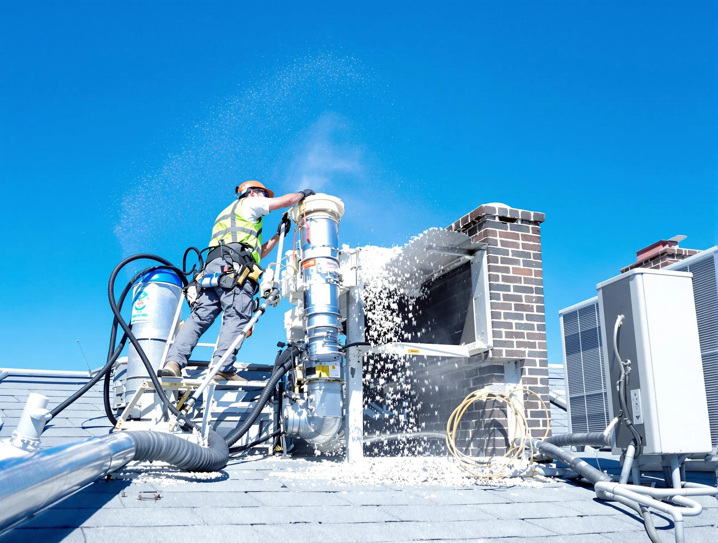 Expert roof dryer vent cleaning by Clinton Dryer Vent Cleaning in Clinton