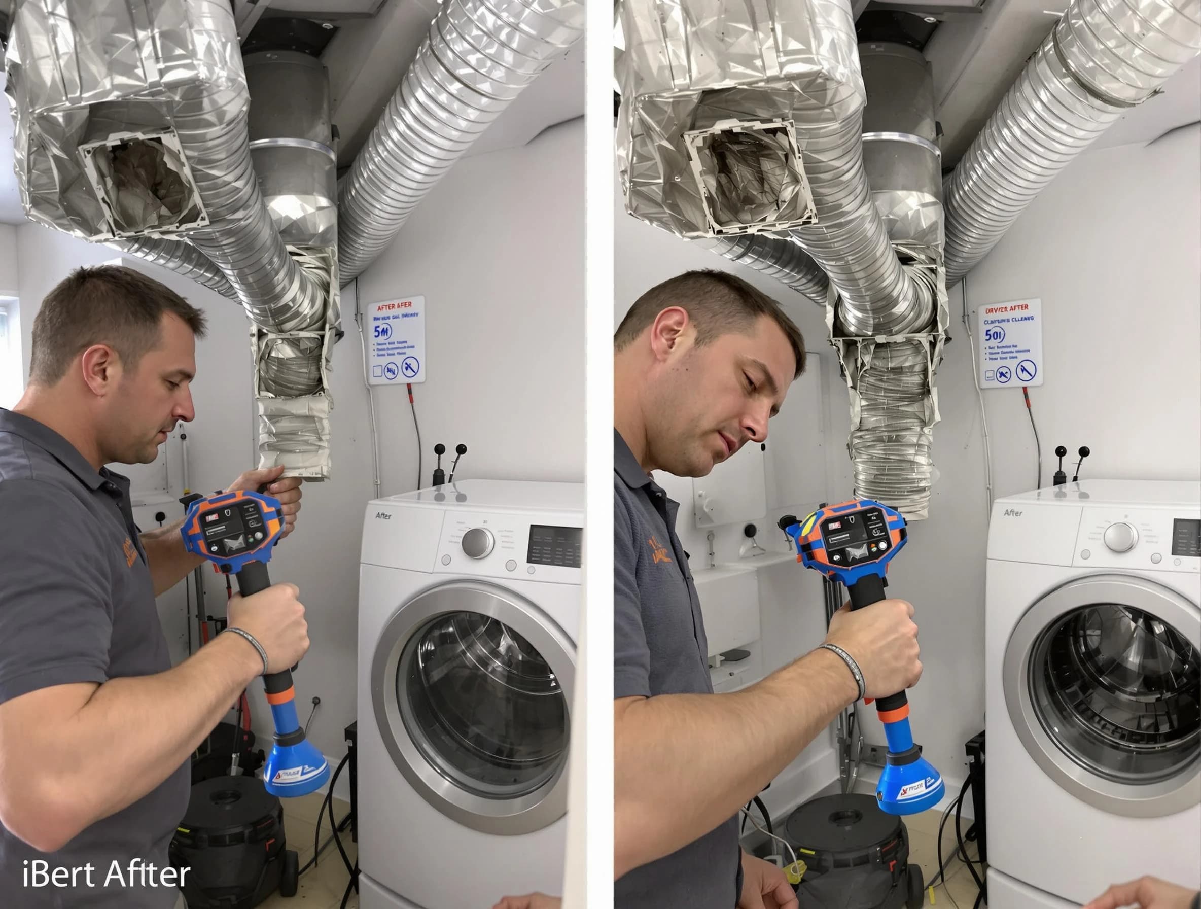 Professional clogged vent cleaning by Clinton Dryer Vent Cleaning in Clinton