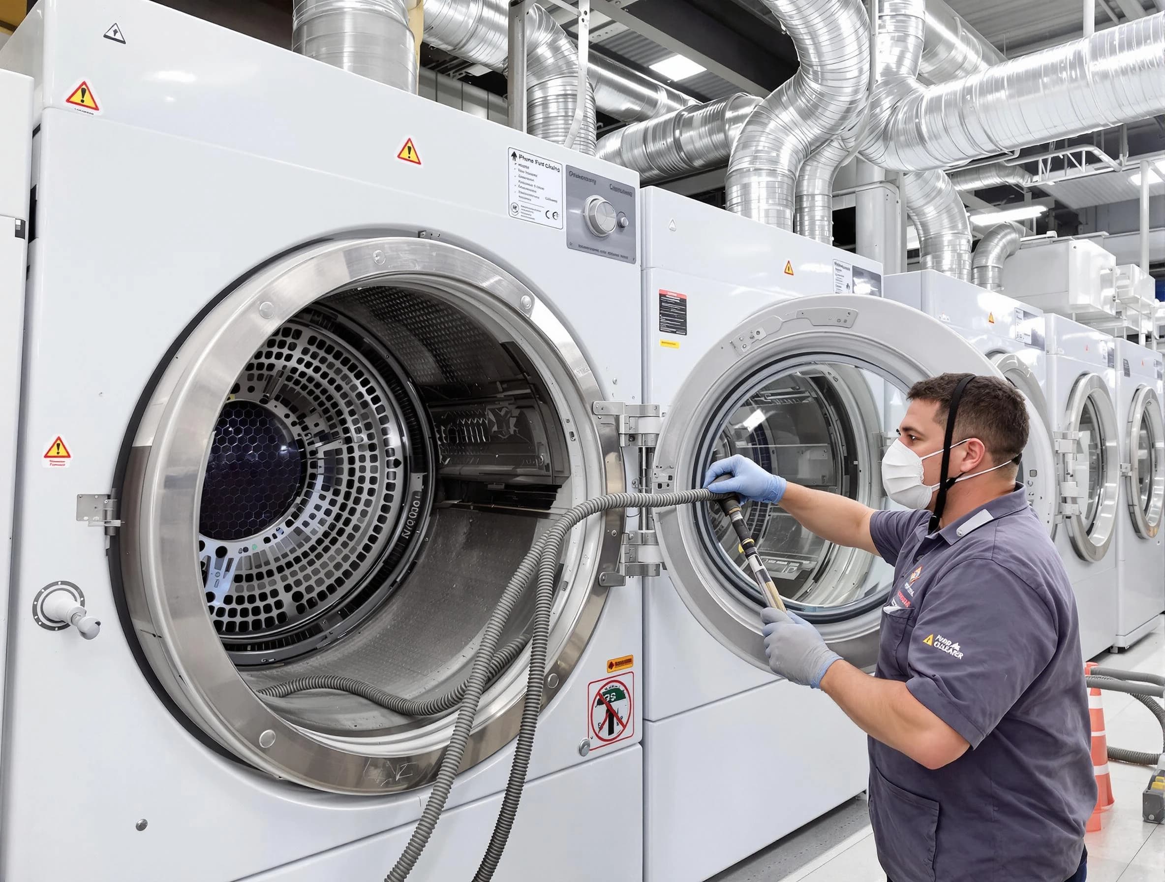 Industrial-grade dryer vent cleaning by Clinton Dryer Vent Cleaning in Clinton