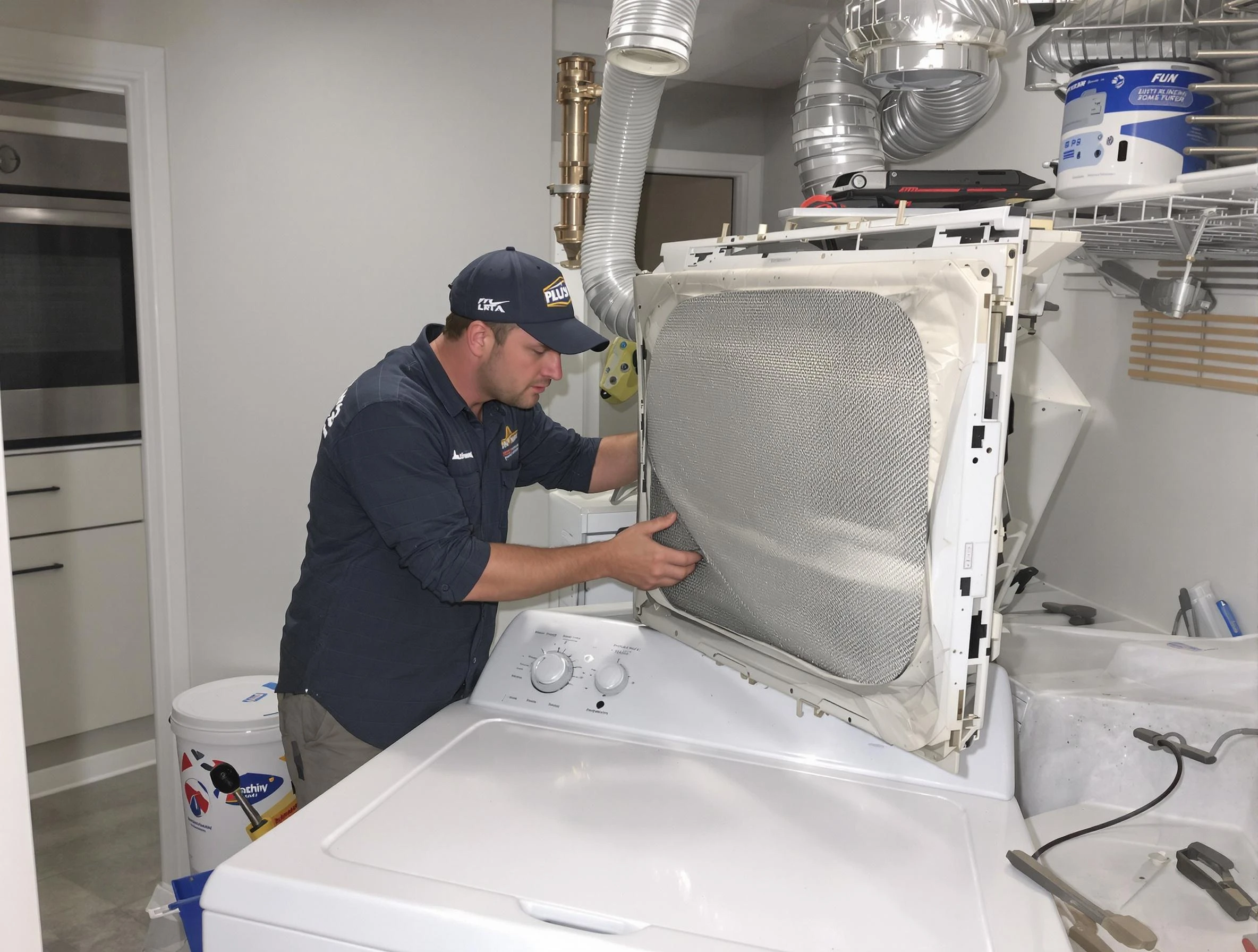 Expert vent cover replacement by Clinton Dryer Vent Cleaning in Clinton