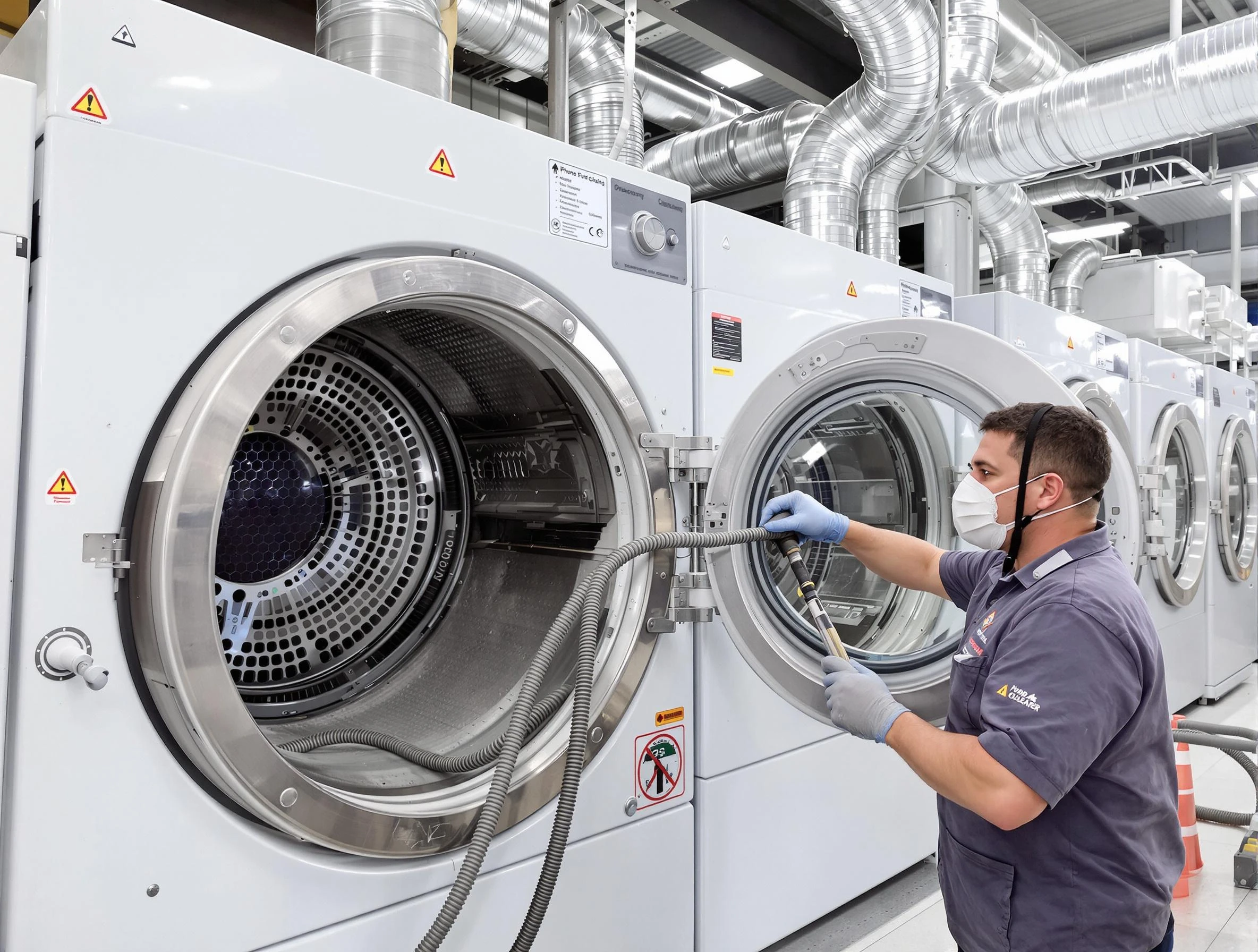 Industrial-grade dryer vent cleaning by Clinton Dryer Vent Cleaning in Clinton